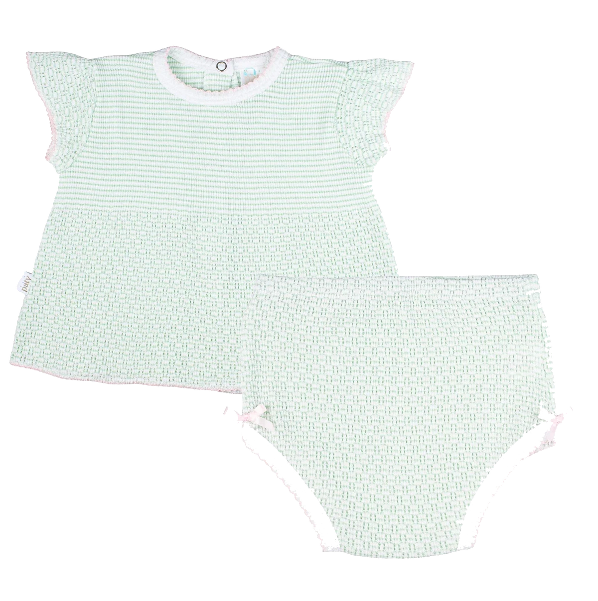 Paty Flutter Sleeve Diaper Set
