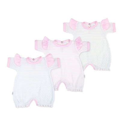 PatyKnit™ Bubble with Shoulder Ruffle Trim