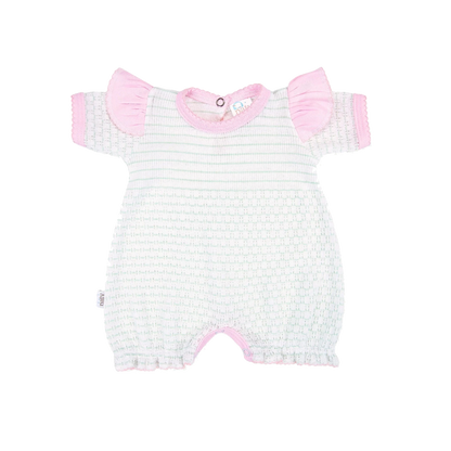 Mint with Pink Trim