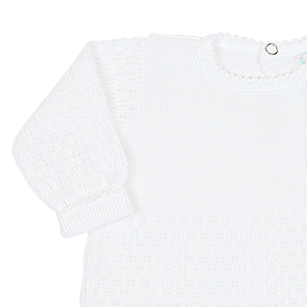 PatyKnit™ Long Sleeve Romper
