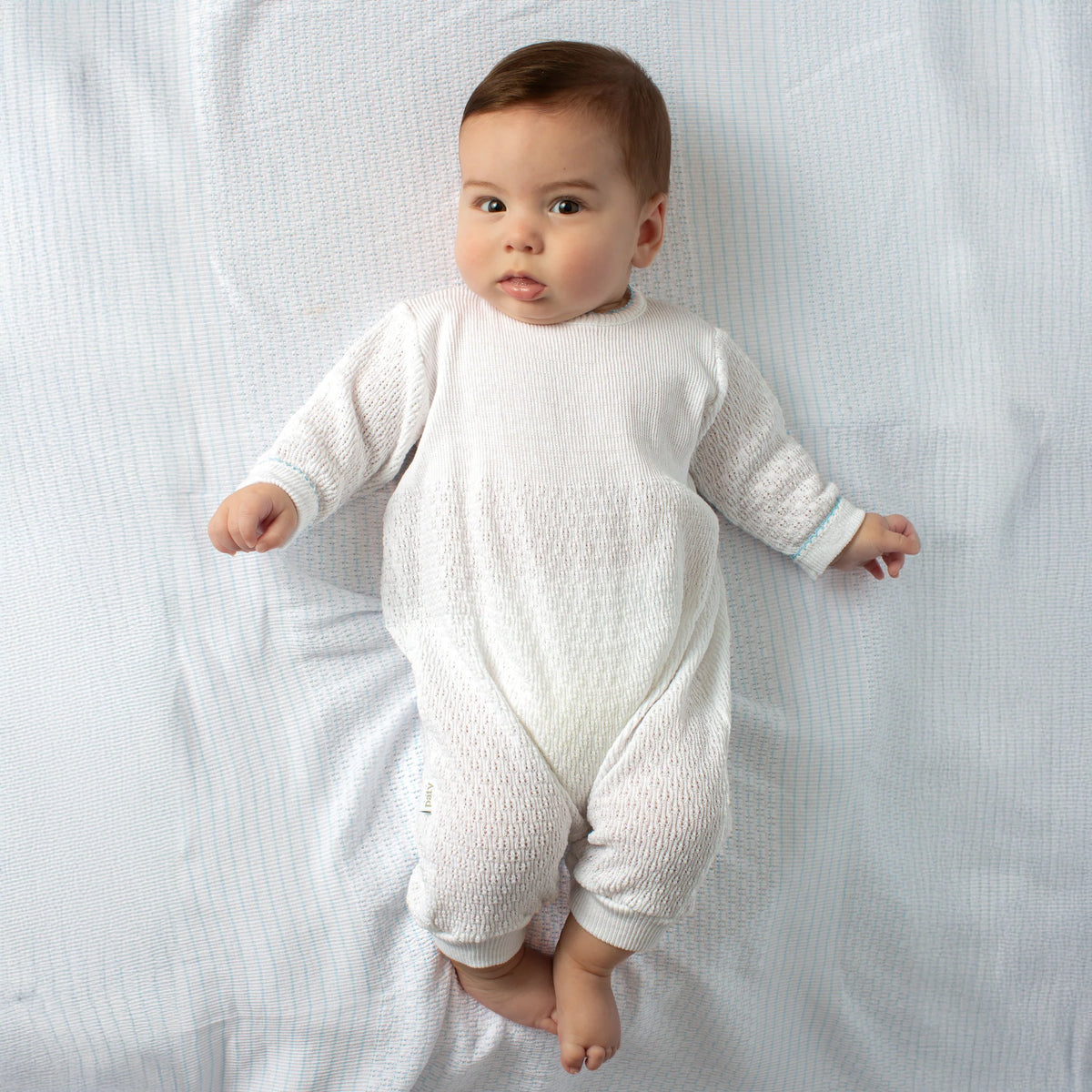 PatyKnit™ Long Sleeve Romper