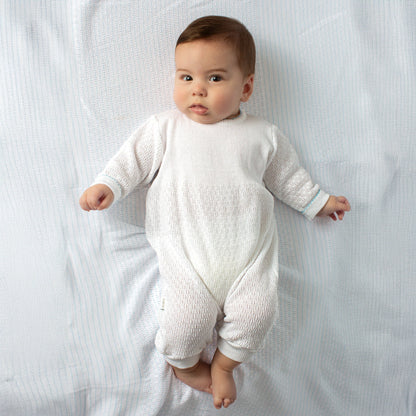 PatyKnit™ Long Sleeve Romper
