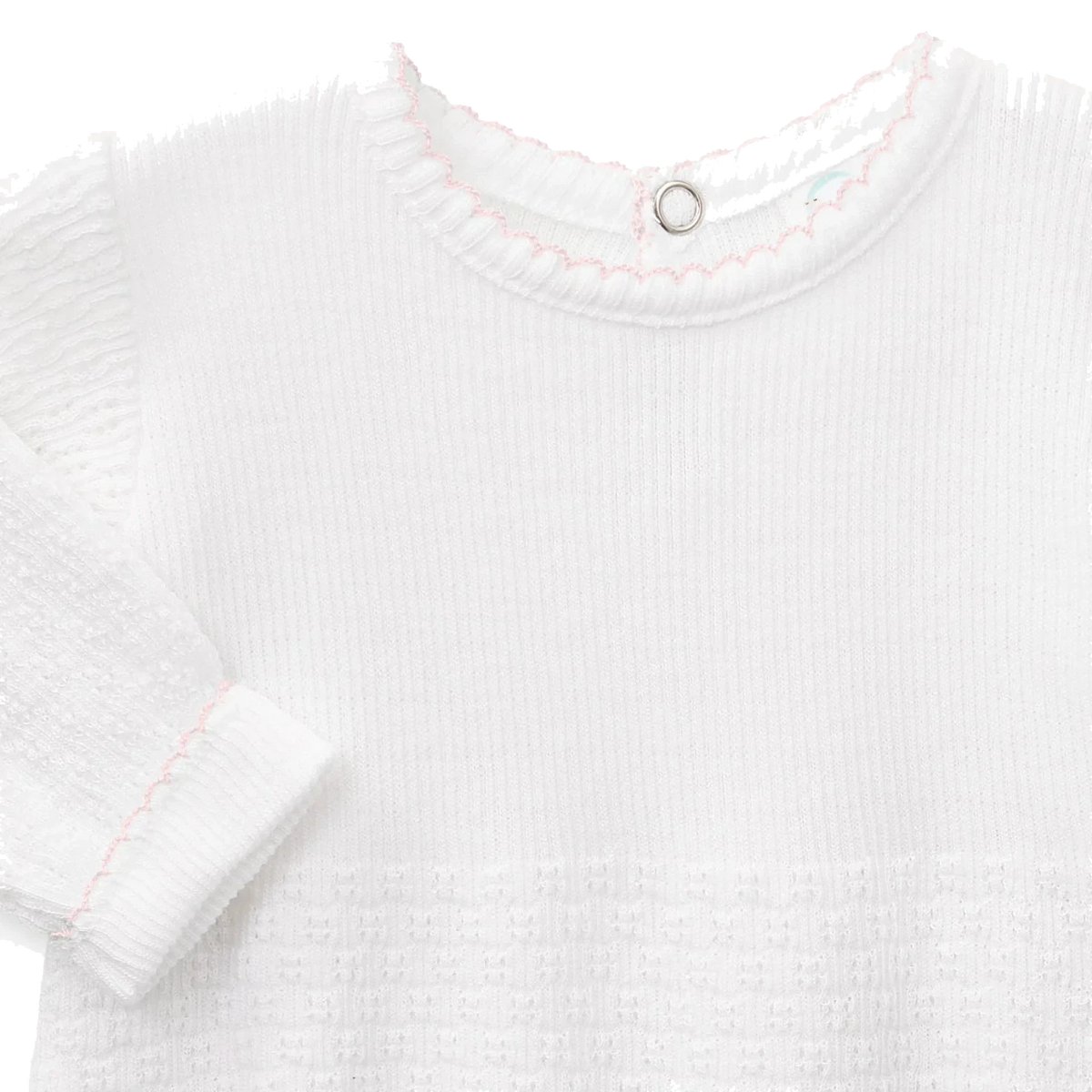 PatyKnit™ Long Sleeve Romper