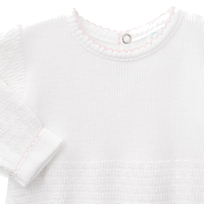 PatyKnit™ Long Sleeve Romper