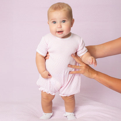 PatyKnit™ Ruffle Hem Bubble in Solid Colors