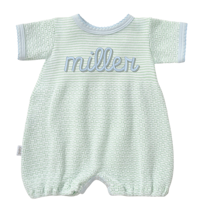 PatyKnit™ Solid Color Bubble with Pima Trim