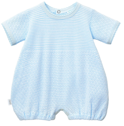 PatyKnit™ Solid Color Bubble with Pima Trim