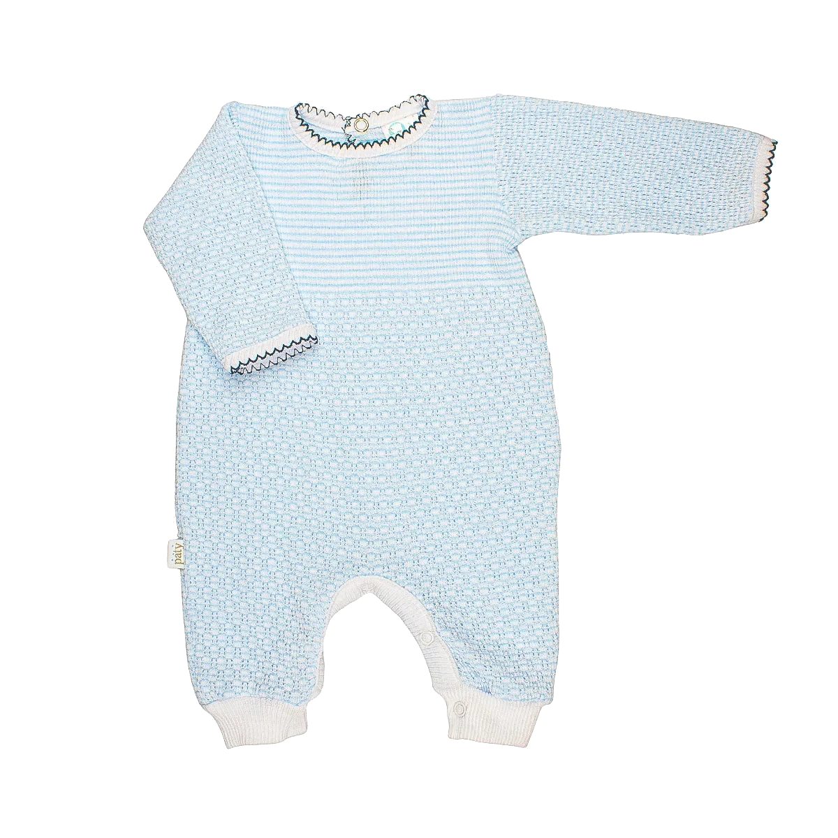 Blue with Navy Trim
