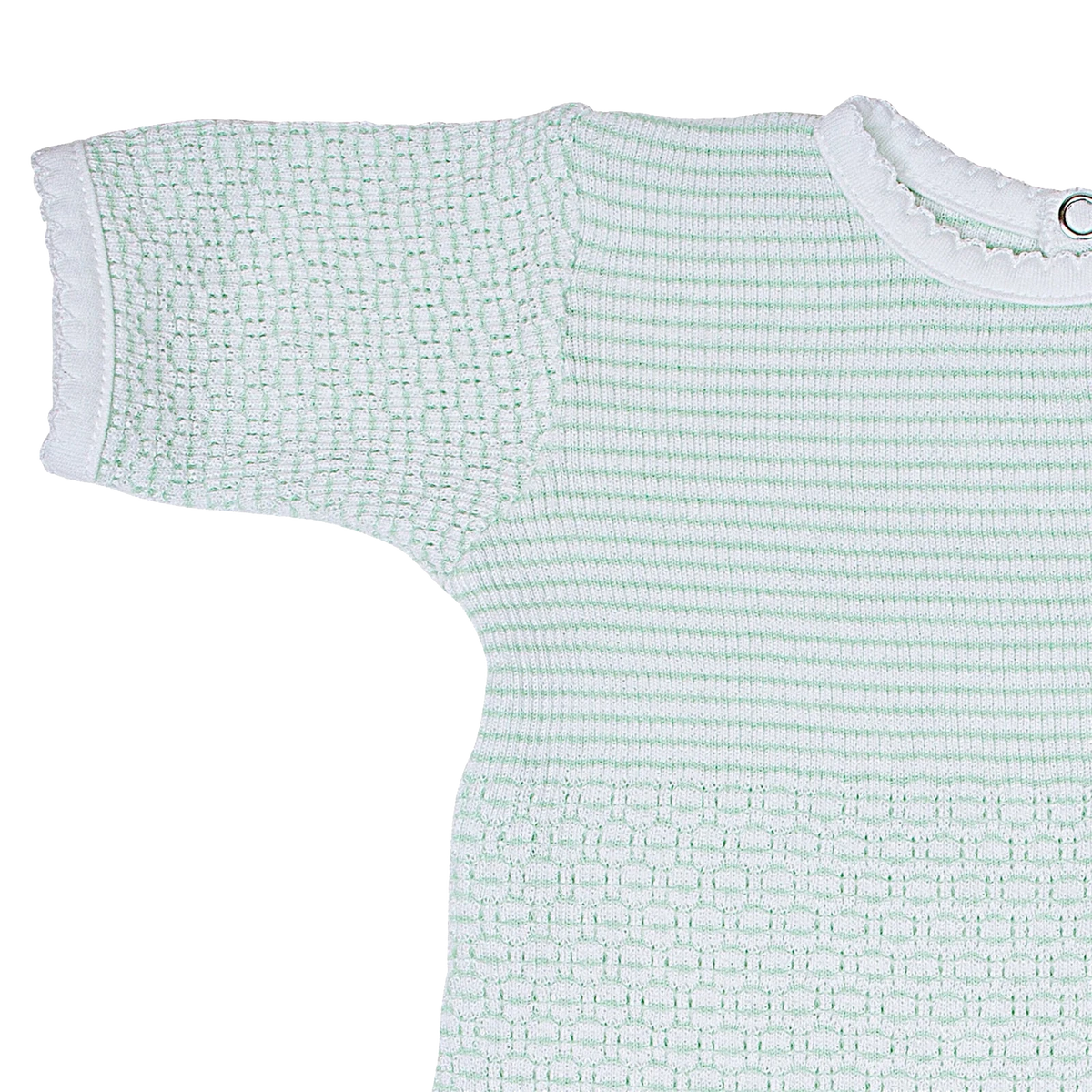 Mint with White Trim