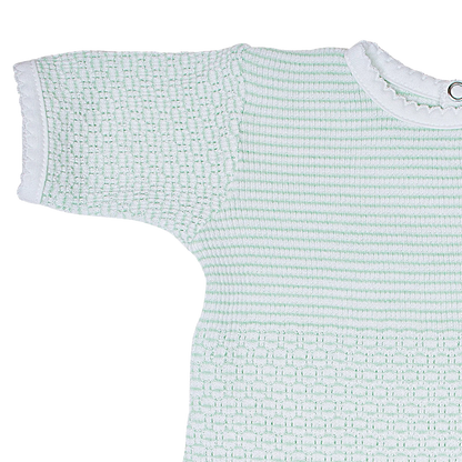 Mint with White Trim