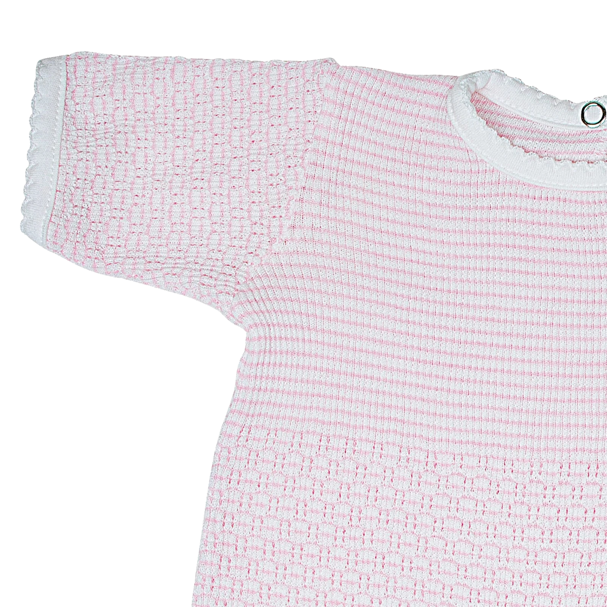 Pink with White Trim