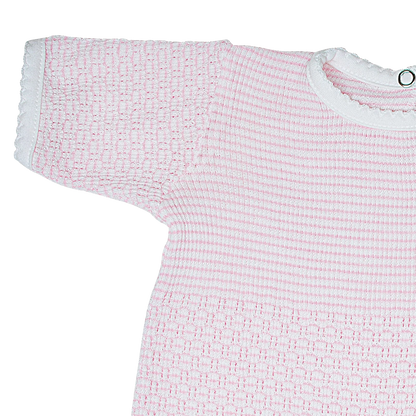 Pink with White Trim