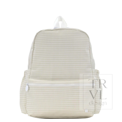 Gingham Pearl Grey