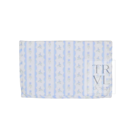 Ribbon Floral Blue