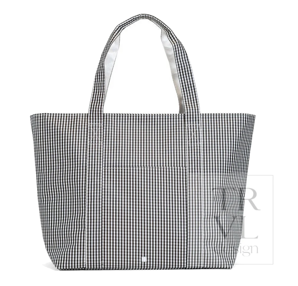 Gingham Black