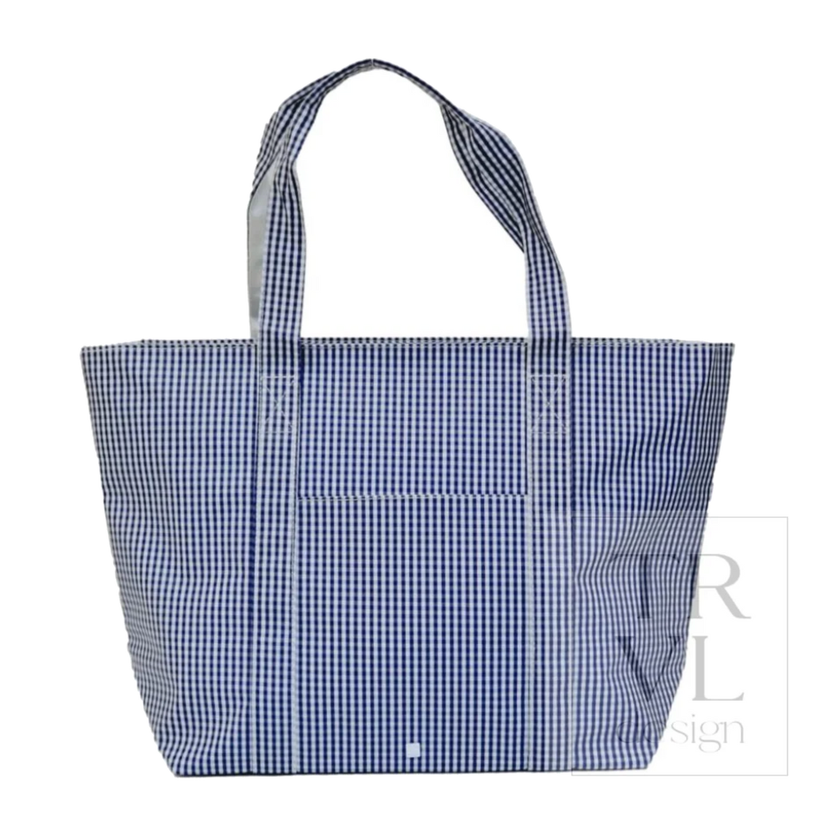Gingham Navy