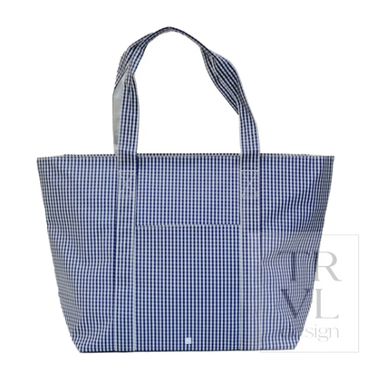 Gingham Navy