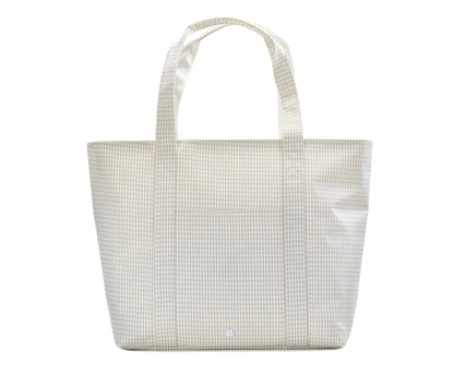 Gingham Pearl Grey