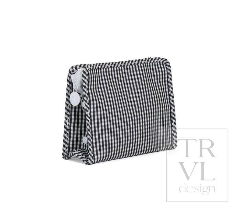 Gingham Black