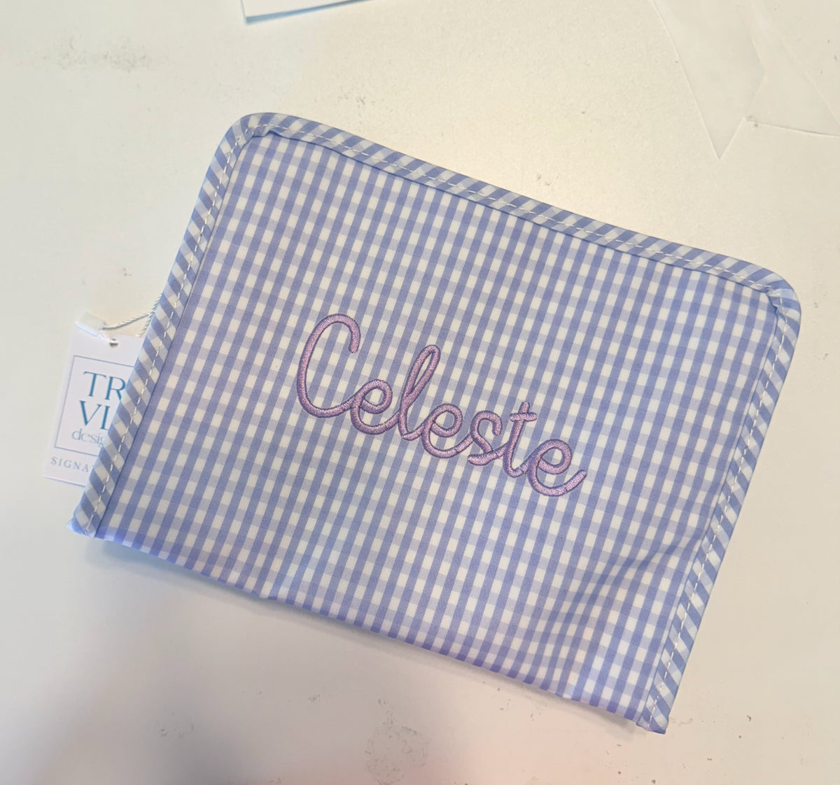 Gingham Lilac
