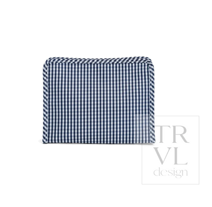 Gingham Navy