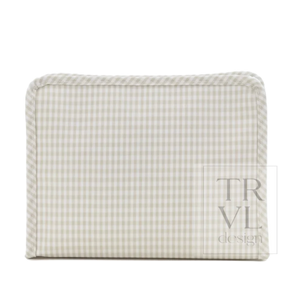 Gingham Pearl Grey
