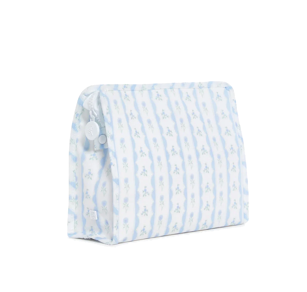 Ribbon Floral Blue
