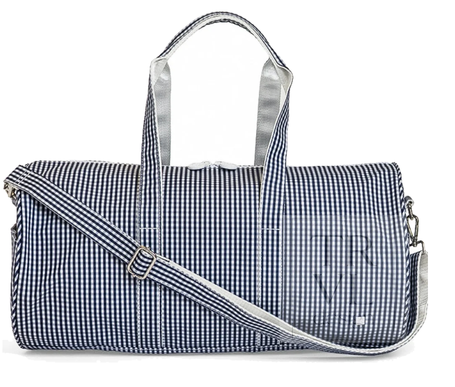 Gingham Navy