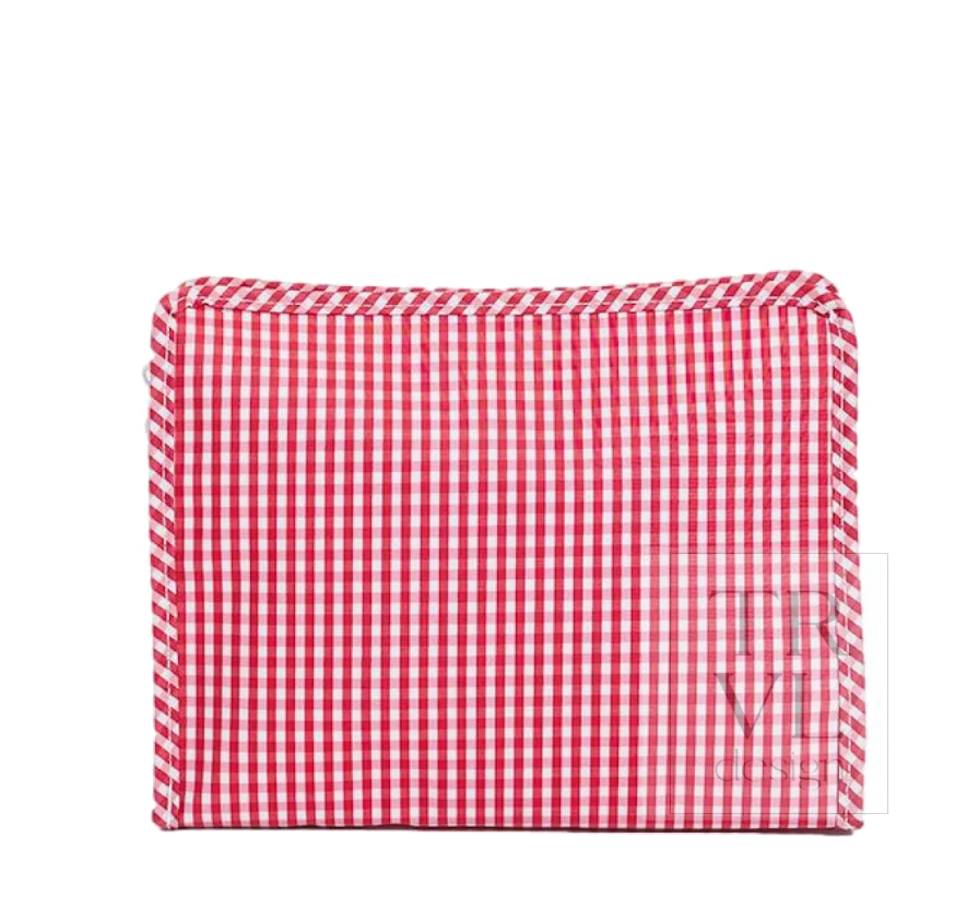 Gingham Red
