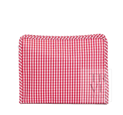 Gingham Red