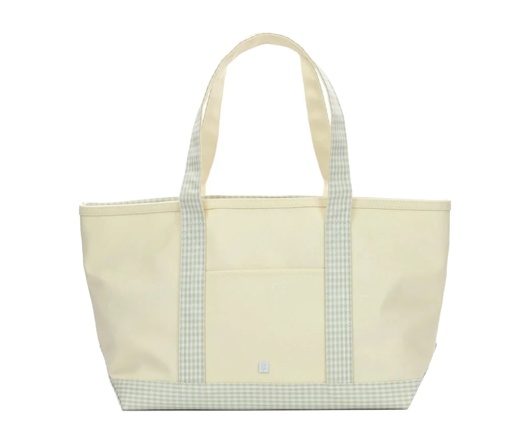 Gingham Pearl Gray