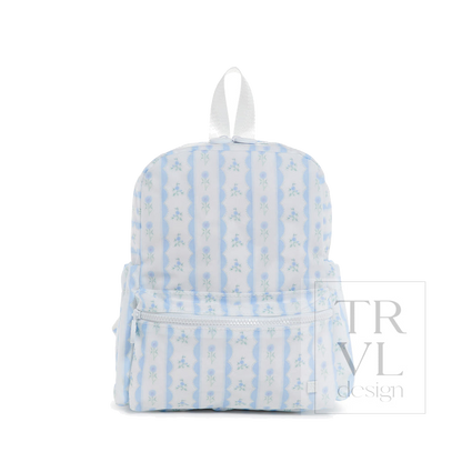 Ribbon Floral Blue