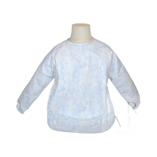TRVL Perfect Smock - Bunny Toile Blue