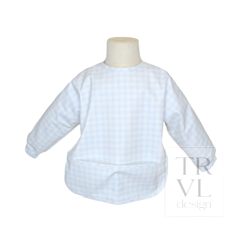 TRVL Perfect Smock - Pimlico Check Blue