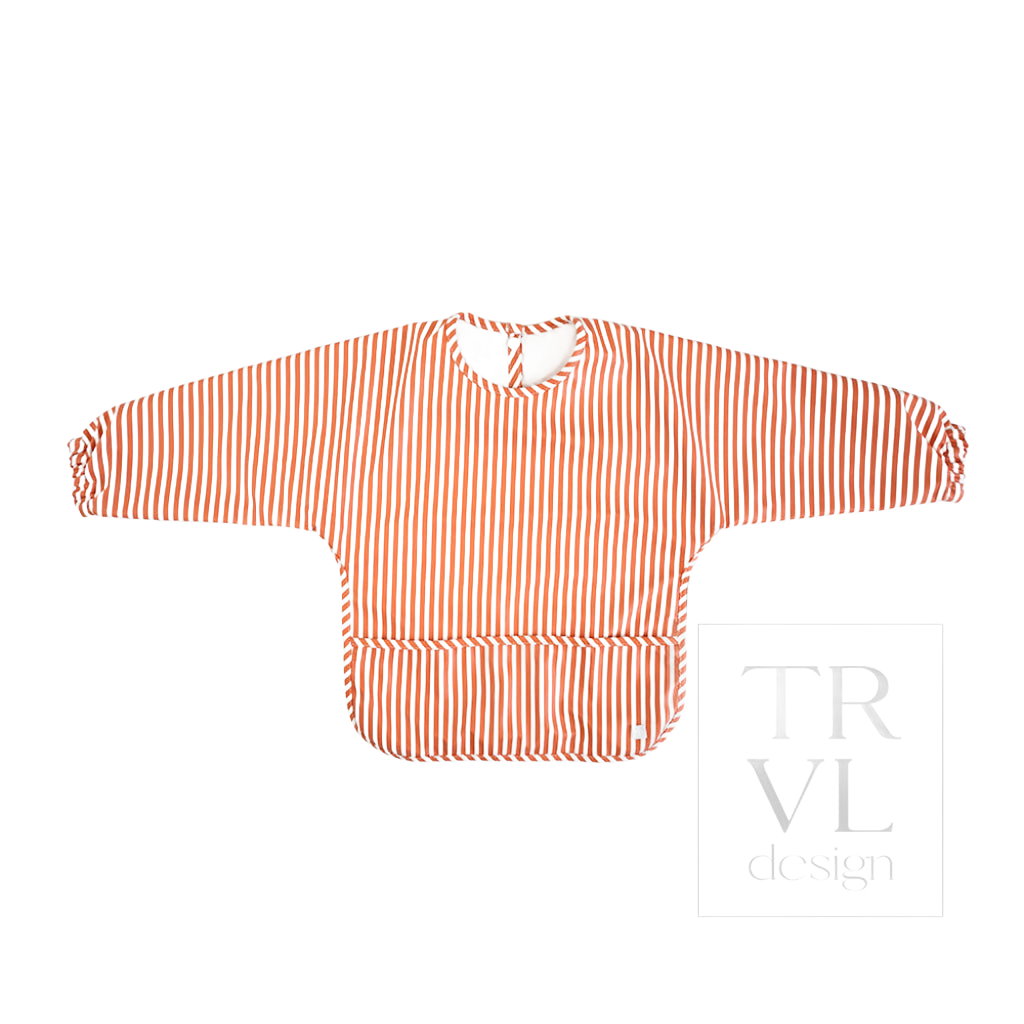 TRVL Perfect Smock - Pimlico Stripe Rust