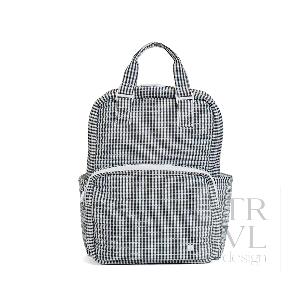 Gingham Black