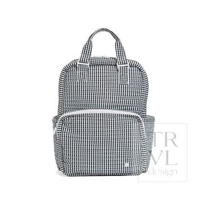 Gingham Black