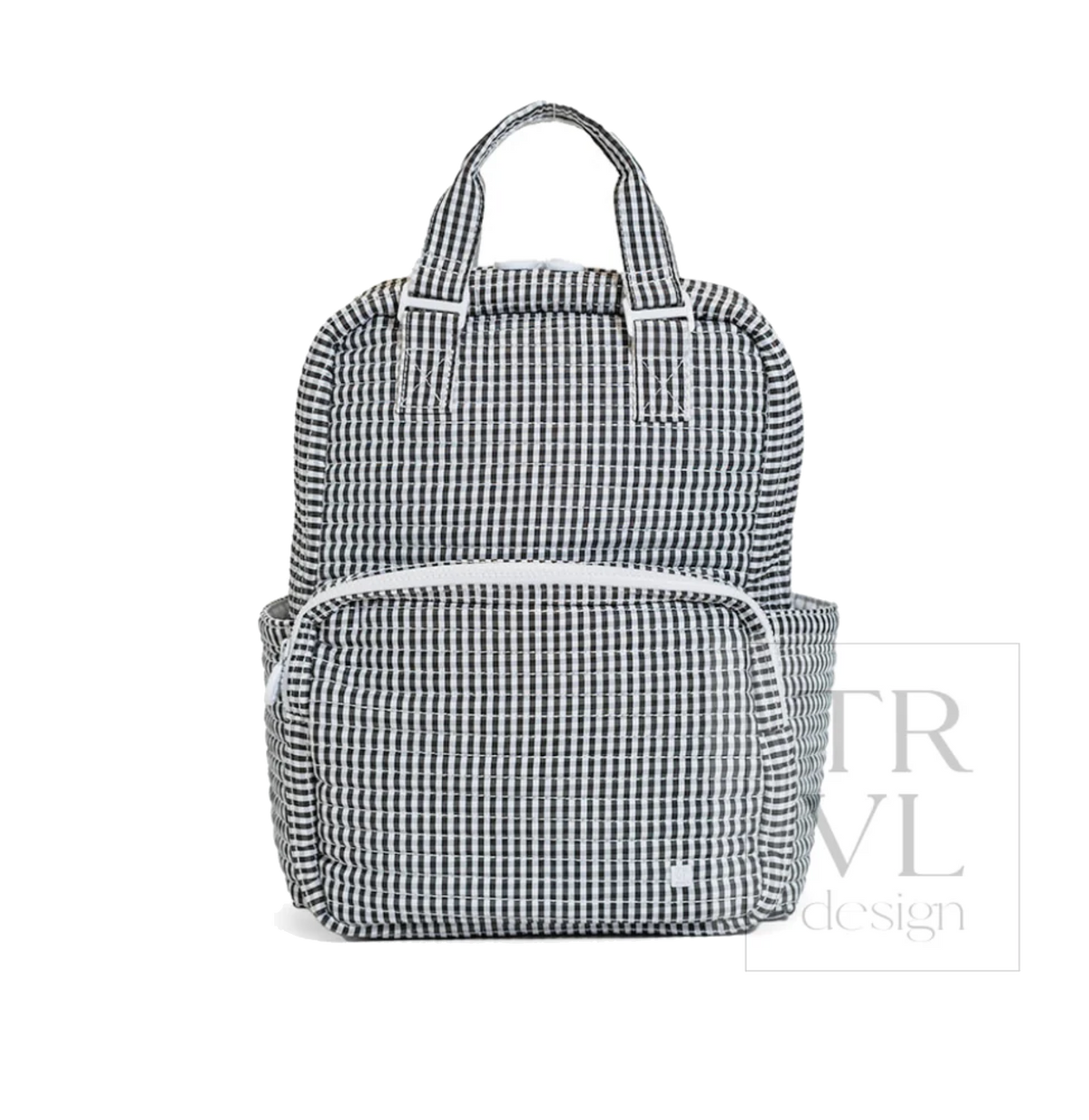 Gingham Black