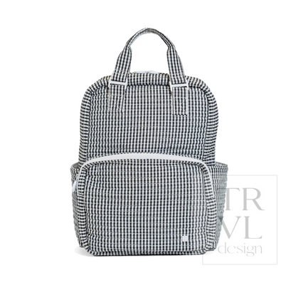 Gingham Black