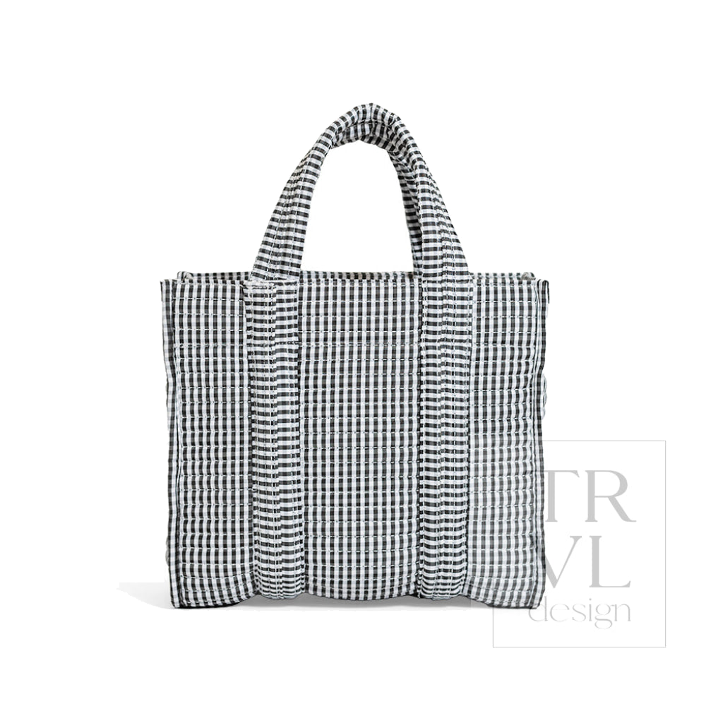 Gingham Black