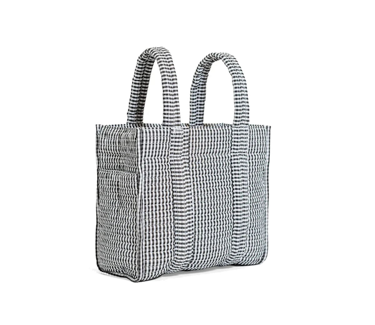 Gingham Black