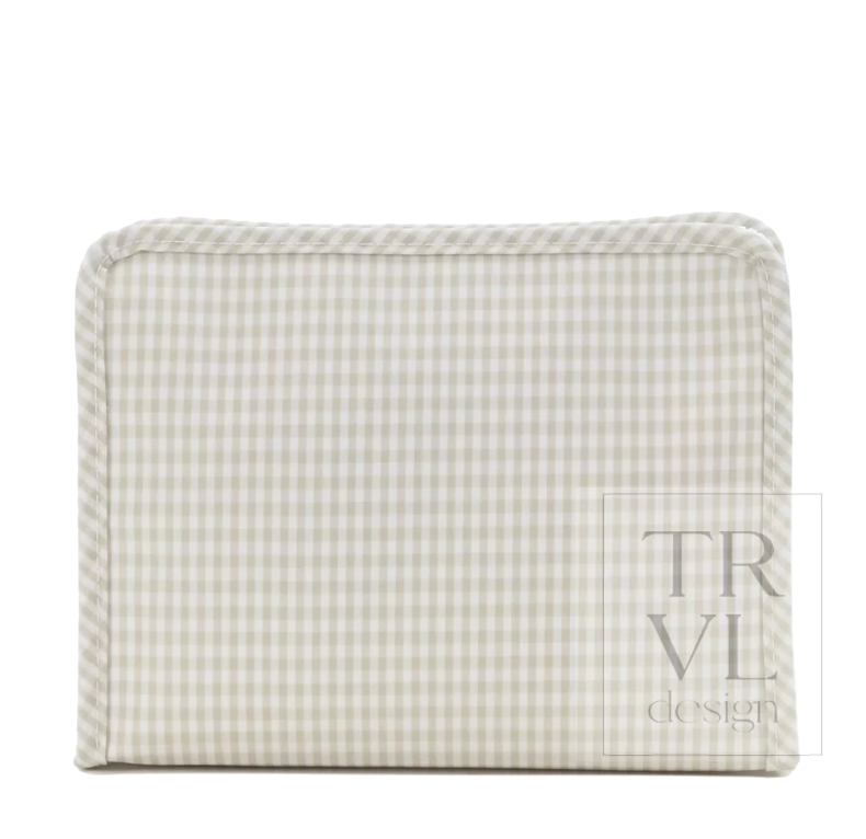 Gingham Pearl Grey