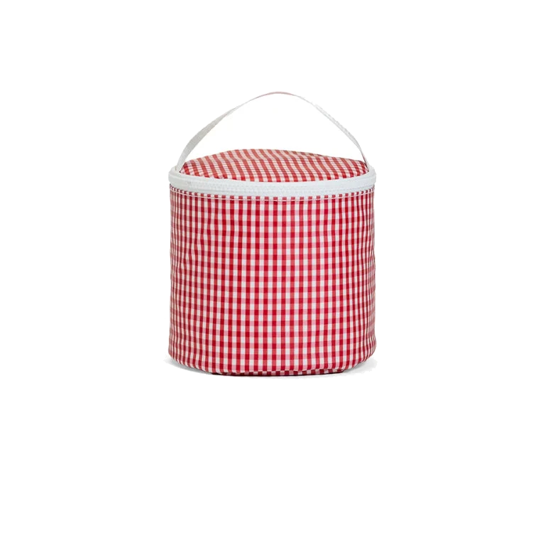 Gingham Red