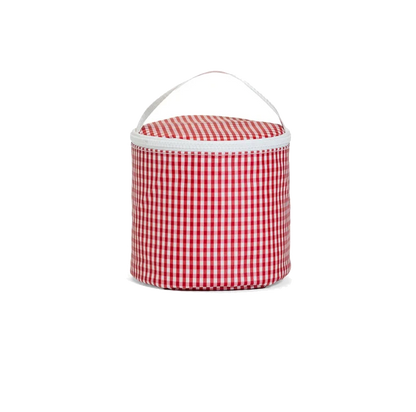 Gingham Red